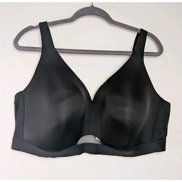 Cacique Other - Cacique Bra 48DDD Lightly Lined No-Wire Black Lane Bryant Wireless Plus Size